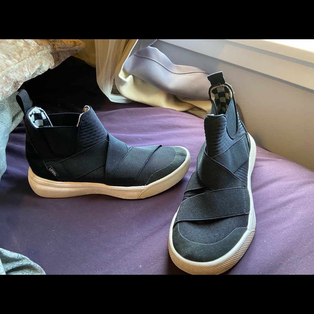 Vans high top shoes